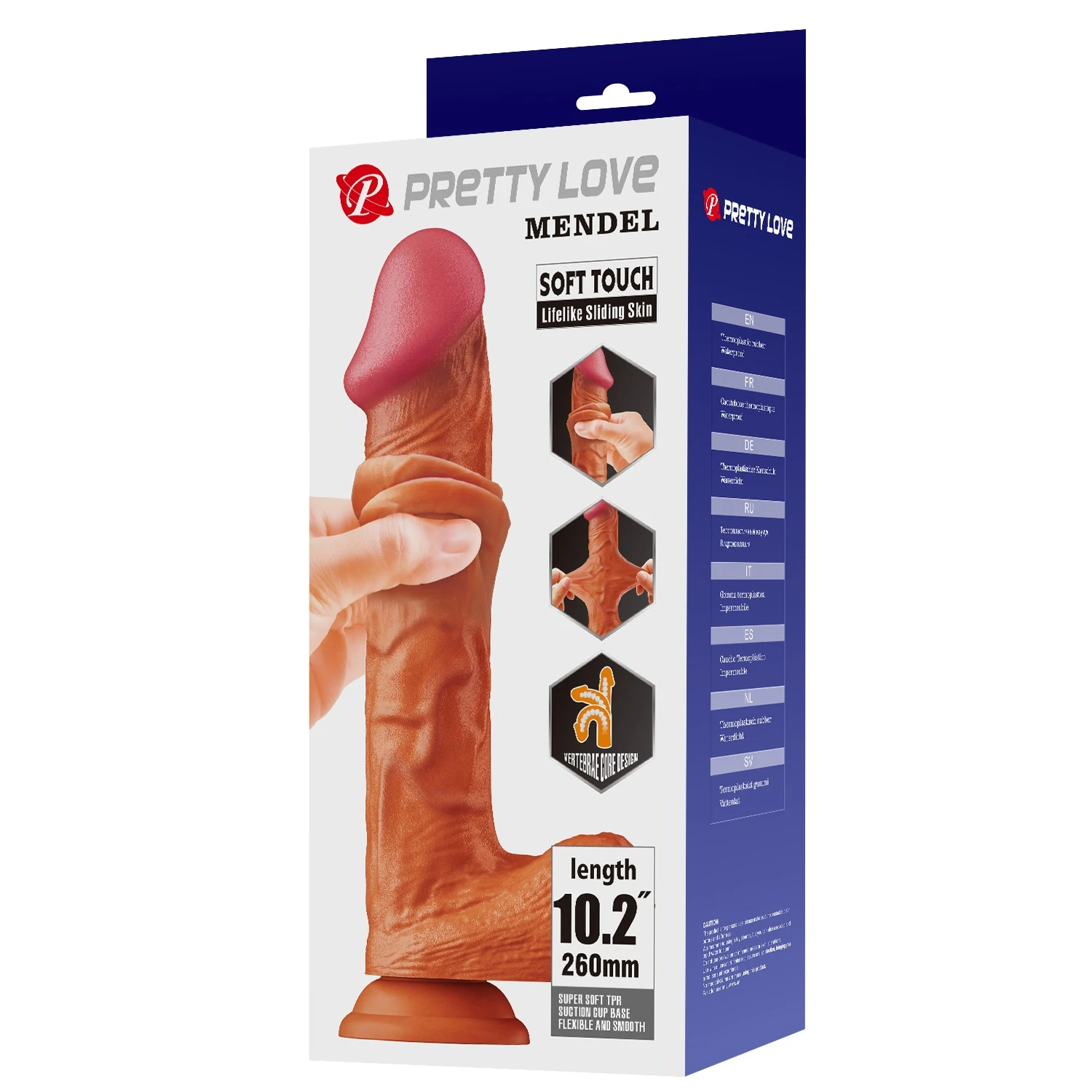 Dildo Realista Piel Deslizante 26 cm