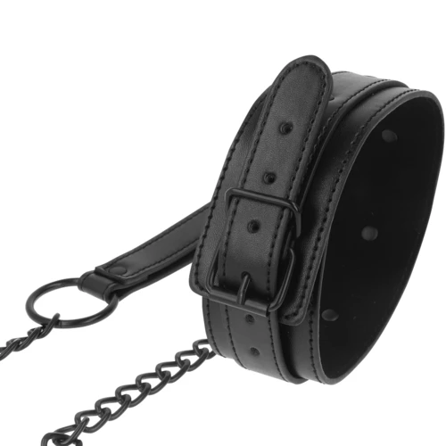 Fetish Collar de Cuero Vegano — foto 5