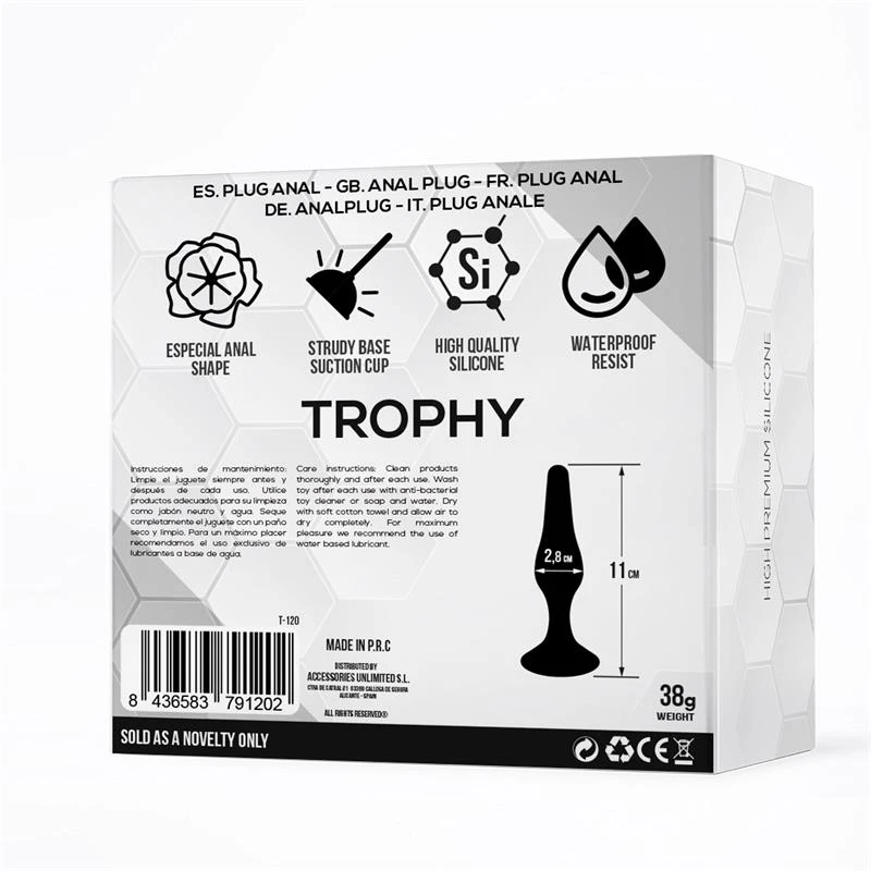 Trophy Plug Anal 11 cm — foto 2